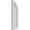 Ekena Millwork Quarter Round Top Right Surface Mount PVC Gable Vent w/ 3-1/2"W x 1"P Standard Frame, 12"W x 36"H GVPQR12X3601SF - alternate 5